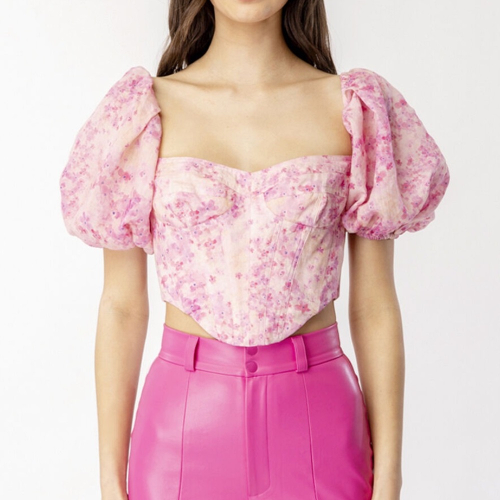 BARDOT KIAH CORSET TOP